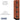 12-inch Wide Four Tier Designer Wood Locker - 1 Wide - 5 Feet High - 21-inch Deep by Salsbury – Cherry – Silver Resettable Combination Locks by Salsbury