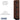12-inch Wide Four Tier Designer Wood Locker - 1 Wide - 5 Feet High - 21-inch Deep by Salsbury – Mahogany – Hasps by Salsbury