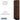 12-inch Wide Four Tier Designer Wood Locker - 1 Wide - 5 Feet High - 21-inch Deep by Salsbury – Mahogany – Black Electronic Locks by Salsbury