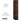 12-inch Wide Four Tier Designer Wood Locker - 1 Wide - 6 Feet High - 21-inch Deep by Salsbury – Mahogany – Black Resettable Combination Locks by Salsbury