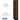 12-inch Wide Four Tier Designer Wood Locker - 1 Wide - 6 Feet High - 21-inch Deep by Salsbury – Mahogany – Silver Electronic Locks by Salsbury
