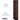 12-inch Wide Four Tier Designer Wood Locker - 1 Wide - 6 Feet High - 21-inch Deep by Salsbury – Mahogany – Silver Resettable Combination Locks by Salsbury