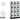 12-inch Wide Four Tier Designer Wood Locker - 3 Wide - 5 Feet High - 15-inch Deep by Salsbury – Gray – Silver Electronic Locks by Salsbury