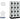 12-inch Wide Four Tier Designer Wood Locker - 3 Wide - 5 Feet High - 18-inch Deep by Salsbury – Gray – Black Resettable Combination Locks by Salsbury