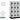12-inch Wide Four Tier Designer Wood Locker - 3 Wide - 5 Feet High - 18-inch Deep by Salsbury – Gray – Silver Electronic Locks by Salsbury