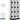 12-inch Wide Four Tier Designer Wood Locker - 3 Wide - 6 Feet High - 18-inch Deep by Salsbury – Gray – Hasps by Salsbury