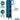 12-inch Wide Four Tier See-Through Metal Locker - 1 Wide - 5 Feet High - 15-inch Deep by Salsbury – Blue – Assembled by Salsbury (view 2)