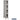 12-inch Wide Four Tier See-Through Metal Locker - 1 Wide - 6 Feet High - 18-inch Deep by Salsbury – Gray – Unassembled by Salsbury