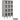 12-inch Wide Four Tier See-Through Metal Locker - 3 Wide - 5 Feet High - 18-inch Deep by Salsbury – Gray – Assembled by Salsbury
