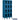 12-inch Wide Four Tier See-Through Metal Locker - 3 Wide - 6 Feet High - 15-inch Deep by Salsbury – Blue – Unassembled by Salsbury