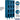 12-inch Wide Four Tier See-Through Metal Locker - 3 Wide - 6 Feet High - 15-inch Deep by Salsbury – Blue – Assembled by Salsbury (view 2)