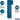 12-inch Wide Four Tier Standard Metal Locker - 1 Wide - 6 Feet High - 12-inch Deep by Salsbury – Blue – Assembled by Salsbury (view 2)