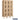 12-inch Wide Four Tier Vented Metal Locker - 3 Wide - 5 Feet High - 15-inch Deep by Salsbury – Tan – Assembled by Salsbury
