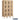 12-inch Wide Four Tier Vented Metal Locker - 3 Wide - 5 Feet High - 18-inch Deep by Salsbury – Tan – Assembled by Salsbury