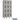 12-inch Wide Four Tier Vented Metal Locker - 3 Wide - 6 Feet High - 12-inch Deep by Salsbury – Gray – Unassembled by Salsbury