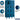 12-inch Wide Four Tier Vented Metal Locker - 3 Wide - 6 Feet High - 18-inch Deep by Salsbury – Blue – Assembled by Salsbury (view 2)