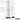 12-inch Wide Premier Wood Locker - Double Tier-3 Wide - 6 Feet High - 18-inch Deep by Salsbury – Arctic White – Black Hasps by Salsbury (view 3)
