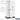 12-inch Wide Premier Wood Locker - Double Tier-3 Wide - 6 Feet High - 21-inch Deep by Salsbury – Arctic White – Black Hasps by Salsbury (view 3)
