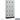 12-inch Wide Premier Wood Locker - Four Tier-3 Wide - 6 Feet High - 15-inch Deep by Salsbury – Silver Teak – Black Electronic Locks by Salsbury