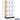 12-inch Wide Premier Wood Locker - Four Tier-3 Wide - 6 Feet High - 21-inch Deep by Salsbury – Arctic White – Black Hasps by Salsbury (view 2)
