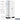 12-inch Wide Premier Wood Locker - Single Tier - 3 Wide - 6 Feet High - 18-inch Deep by Salsbury – Arctic White – Black Hasps by Salsbury (view 3)