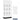12-inch Wide Premier Wood Locker - Triple Tier-3 Wide - 6 Feet High - 15-inch Deep by Salsbury – Arctic White – Black Hasps by Salsbury (view 7)