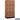 12-inch Wide Premier Wood Locker - Triple Tier-3 Wide - 6 Feet High - 21-inch Deep by Salsbury – Red Oak – Black Resettable Combination Locks by Salsbury