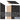 12-inch Wide Single Tier Designer Wood Locker - 1 Wide - 5 Feet High - 18-inch Deep by Salsbury – Black – Hasps by Salsbury (view 6)