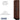 12-inch Wide Single Tier Designer Wood Locker - 1 Wide - 5 Feet High - 21-inch Deep by Salsbury – Mahogany – Silver Electronic Locks by Salsbury