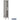 12-inch Wide Single Tier See-Through Metal Locker - 1 Wide - 5 Feet High - 12-inch Deep by Salsbury – Gray – Assembled by Salsbury
