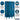 12-inch Wide Single Tier Standard Metal Locker - 3 Wide - 5 Feet High - 12-inch Deep by Salsbury – Blue – Assembled by Salsbury (view 2)