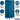 12-inch Wide Single Tier Standard Metal Locker - 3 Wide - 6 Feet High - 15-inch Deep by Salsbury – Blue – Assembled by Salsbury (view 2)