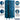12-inch Wide Single Tier Vented Metal Locker - 3 Wide - 6 Feet High - 18-inch Deep by Salsbury – Blue – Assembled by Salsbury (view 2)