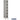 12-inch Wide Six Tier Box Style See-Through Metal Locker - 1 Wide - 6 Feet High - 15-inch Deep by Salsbury – Gray – Unassembled by Salsbury