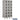 12-inch Wide Six Tier Box Style See-Through Metal Locker - 3 Wide - 6 Feet High - 18-inch Deep by Salsbury – Gray – Assembled by Salsbury