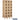 12-inch Wide Six Tier Box Style See-Through Metal Locker - 3 Wide - 6 Feet High - 18-inch Deep by Salsbury – Tan – Unassembled by Salsbury