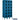 12-inch Wide Six Tier Box Style See-Through Metal Locker - 3 Wide - 6 Feet High - 18-inch Deep by Salsbury – Blue – Assembled by Salsbury
