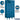 12-inch Wide Six Tier Box Style Standard Metal Locker - 3 Wide - 6 Feet High - 18-inch Deep by Salsbury – Blue – Assembled by Salsbury (view 2)