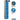 12-inch Wide Ten Tier Plastic Locker - 1 Wide - 6 Feet High - 18-inch Deep by Salsbury – Blue – Assembled by Salsbury (view 2)