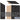 12-inch Wide Triple Tier Designer Wood Locker - 1 Wide - 6 Feet High - 18-inch Deep by Salsbury – Black – Hasps by Salsbury (view 6)