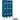 12-inch Wide Triple Tier See-Through Metal Locker - 3 Wide - 5 Feet High - 12-inch Deep by Salsbury – Blue – Unassembled by Salsbury