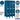 12-inch Wide Triple Tier See-Through Metal Locker - 3 Wide - 5 Feet High - 18-inch Deep by Salsbury – Blue – Assembled by Salsbury (view 2)