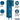 12-inch Wide Triple Tier Standard Metal Locker - 1 Wide - 5 Feet High - 15-inch Deep by Salsbury – Blue – Assembled by Salsbury (view 2)