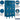 12-inch Wide Triple Tier Standard Metal Locker - 3 Wide - 5 Feet High - 15-inch Deep by Salsbury – Blue – Assembled by Salsbury (view 2)
