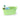 12" Lime Painted Oval Tub with Side Handles