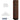 15-inch Wide Double Tier Designer Wood Locker - 1 Wide - 6 Feet High - 18-inch Deep by Salsbury – Mahogany – Silver Resettable Combination Locks by Salsbury