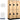 15-inch Wide Double Tier Designer Wood Locker - 3 Wide - 6 Feet High - 18-inch Deep by Salsbury – Maple – Hasps by Salsbury