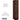 15-inch Wide Double Tier 'S' Style Designer Wood Locker - 1 Wide - 6 Feet High - 21-inch Deep by Salsbury – Mahogany – Hasps by Salsbury