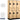 15-inch Wide Double Tier 'S' Style Designer Wood Locker - 3 Wide - 6 Feet High - 18-inch Deep by Salsbury – Maple – Hasps by Salsbury