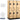 15-inch Wide Double Tier 'S' Style Designer Wood Locker - 3 Wide - 6 Feet High - 21-inch Deep by Salsbury – Maple – Silver Resettable Combination Locks by Salsbury